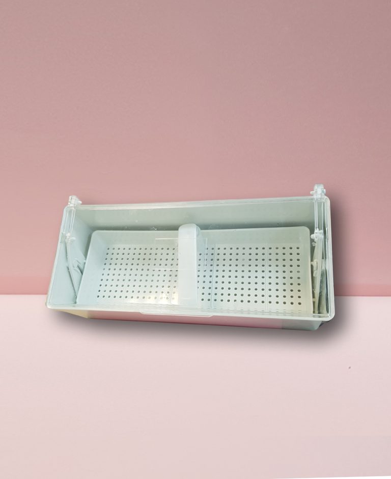 Vassoio Di Sterilizzazione In Plastica Autoclavabile A 4 Slot Scatola Di Disinfezione Per Strumenti Scatola Per Strumenti Chirurgici Cassetta File Frese Organizer